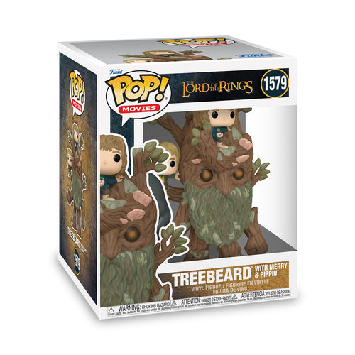 Imagen del producto El Señor de los Anillos - Figura Funko Pop de Barbárbol con Merry & Pippin