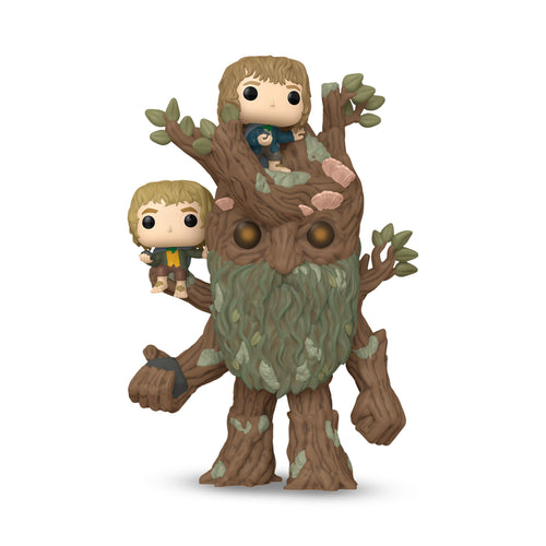 Imagen del producto El Señor de los Anillos - Figura Funko Pop de Barbárbol con Merry & Pippin
