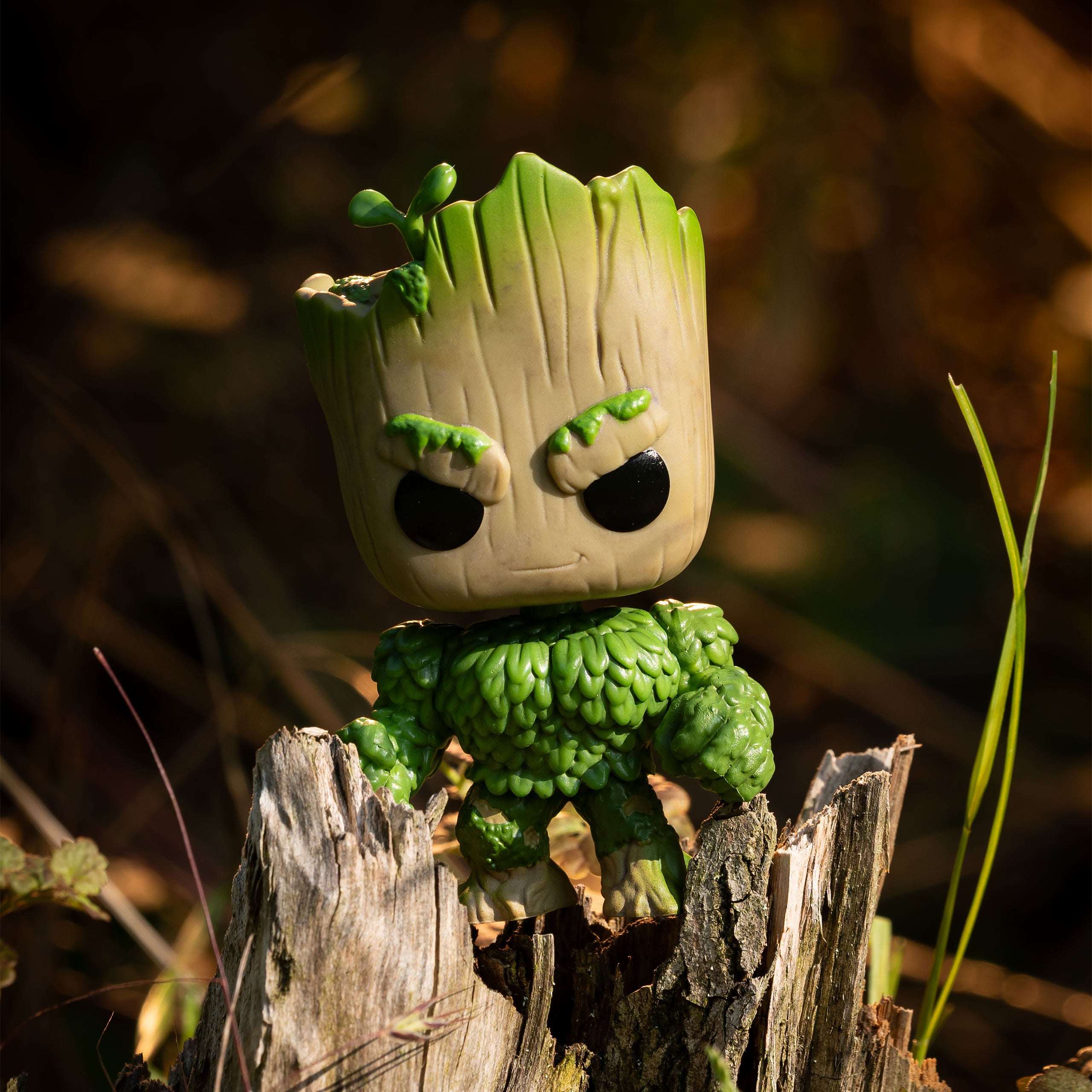 Imagen del producto Marvel - Somos Groot Hulk Funko Pop Figura de Cabeza Oscilante