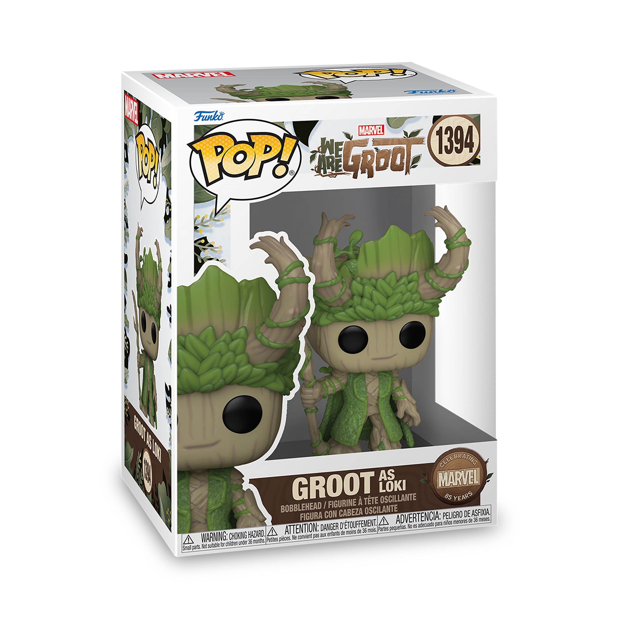 Imagen del producto Marvel - Somos Groot Loki Funko Pop Figura de Cabeza Oscilante