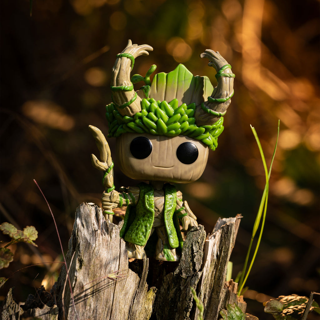Imagen del producto Marvel - Somos Groot Loki Funko Pop Figura de Cabeza Oscilante