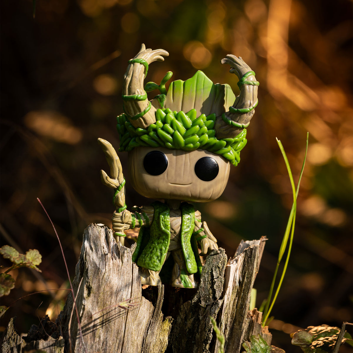 Imagen del producto Marvel - Somos Groot Loki Funko Pop Figura de Cabeza Oscilante