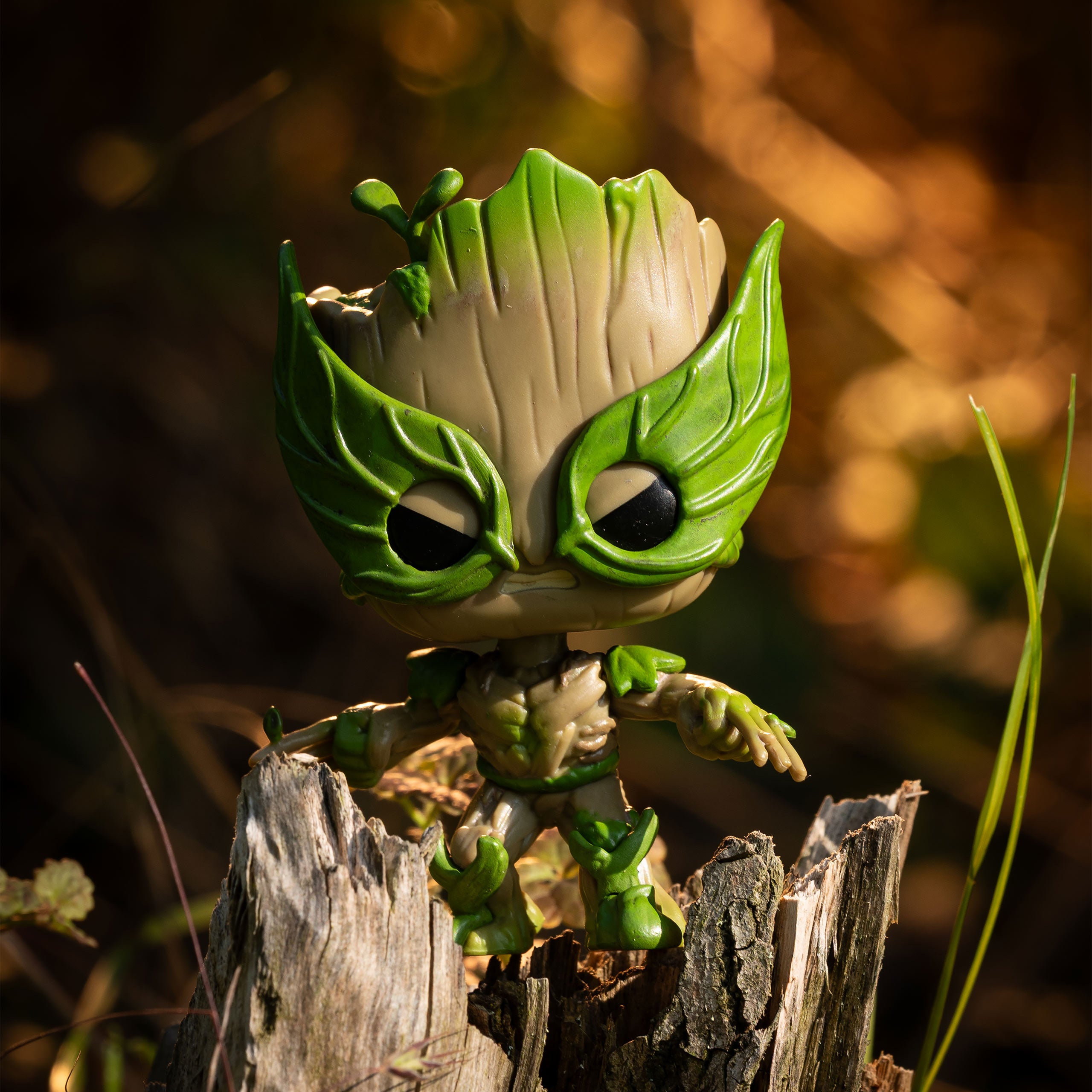 Imagen del producto Marvel - Somos Groot Wolverine Funko Pop Figura de Cabeza Oscilante