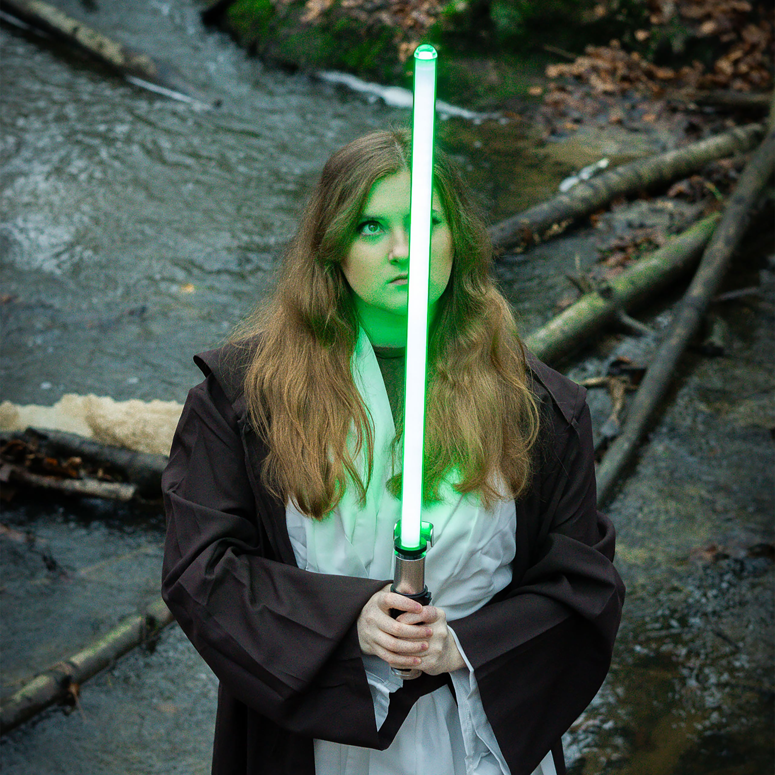 Product image Star Wars - Yoda Force FX Elite Black Series Lightsaber