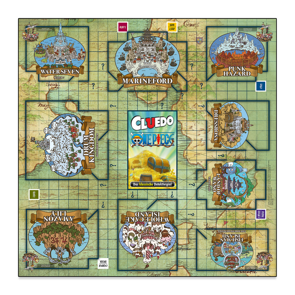 Imagen del producto One Piece Cluedo