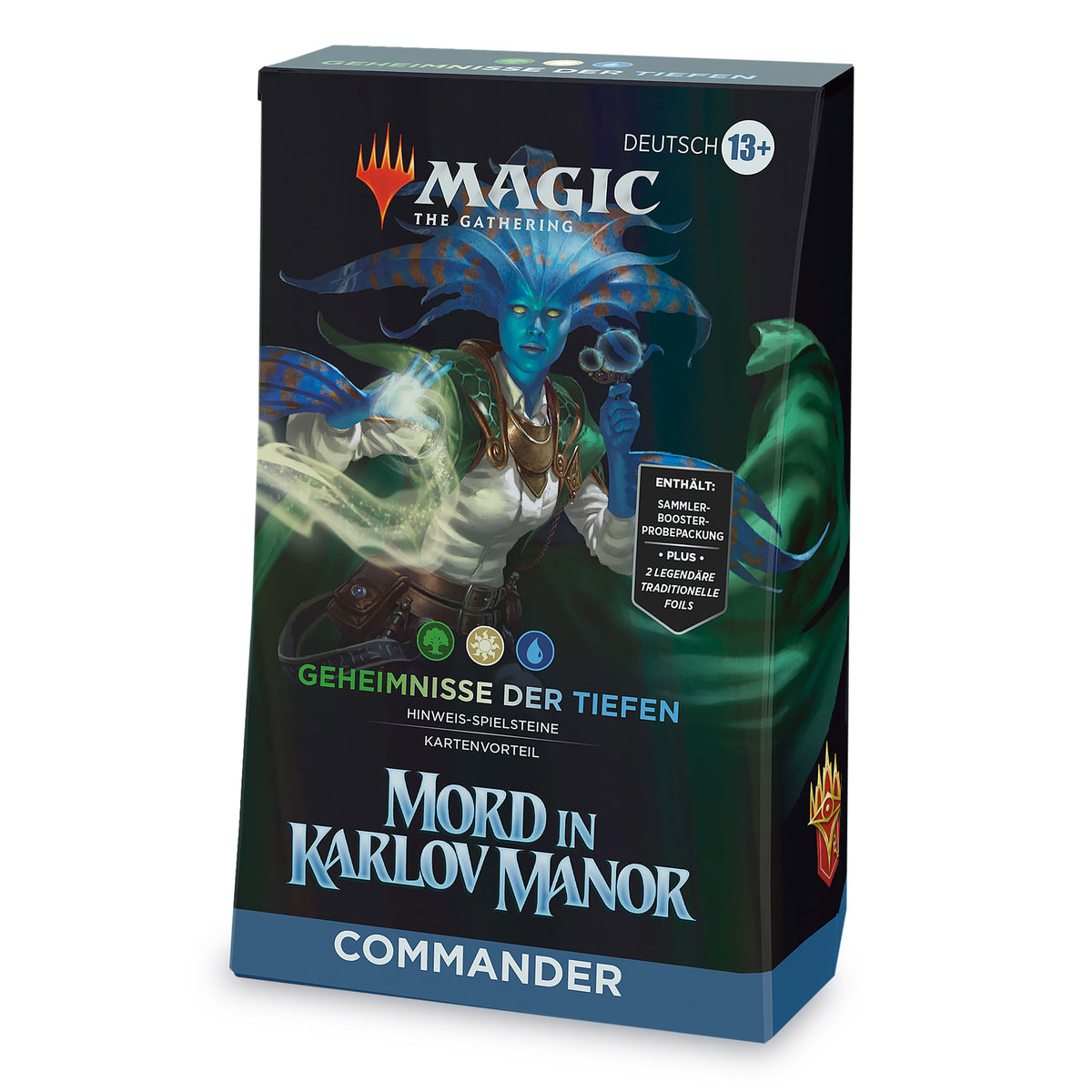 Imagen del producto Asesinato en Karlov Manor - Secretos de las Profundidades Commander Deck - Magic The Gathering