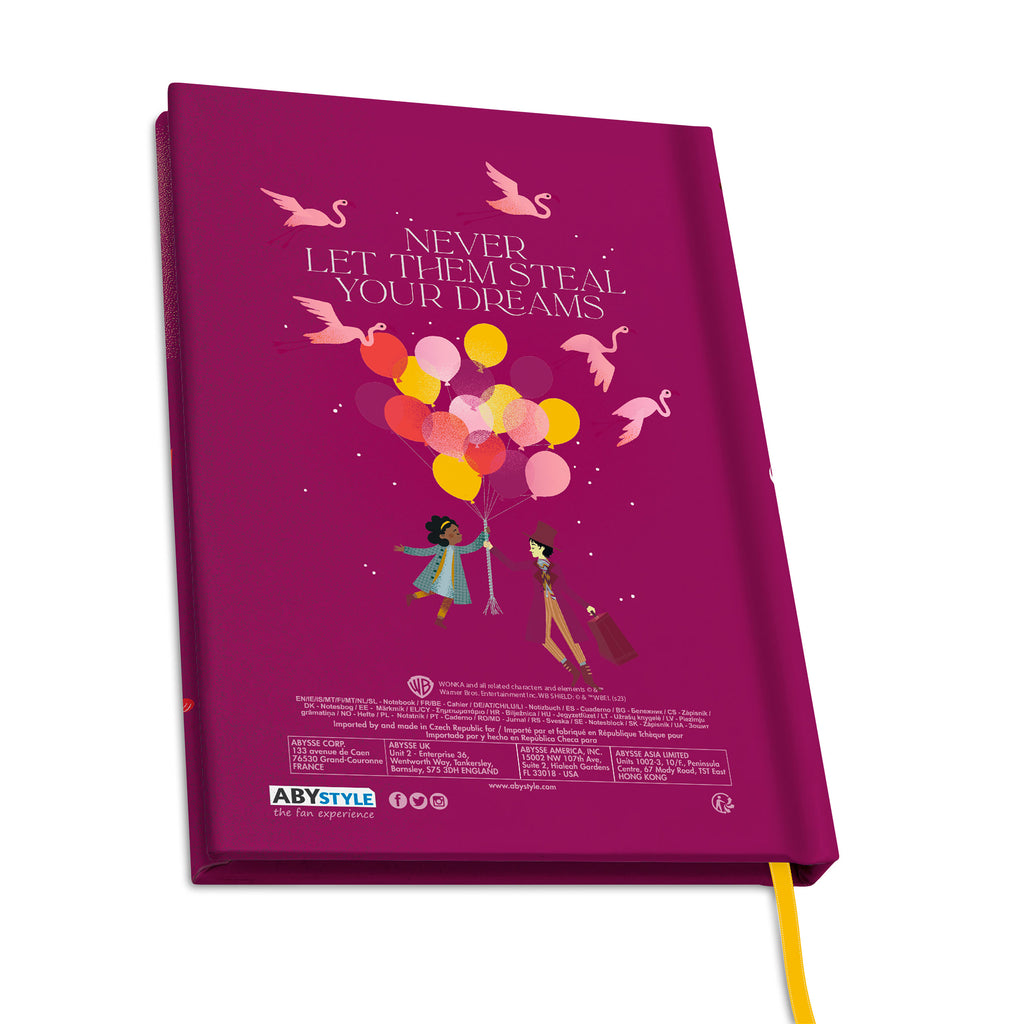 Imagen del producto Wonka Dreams - Cuaderno
