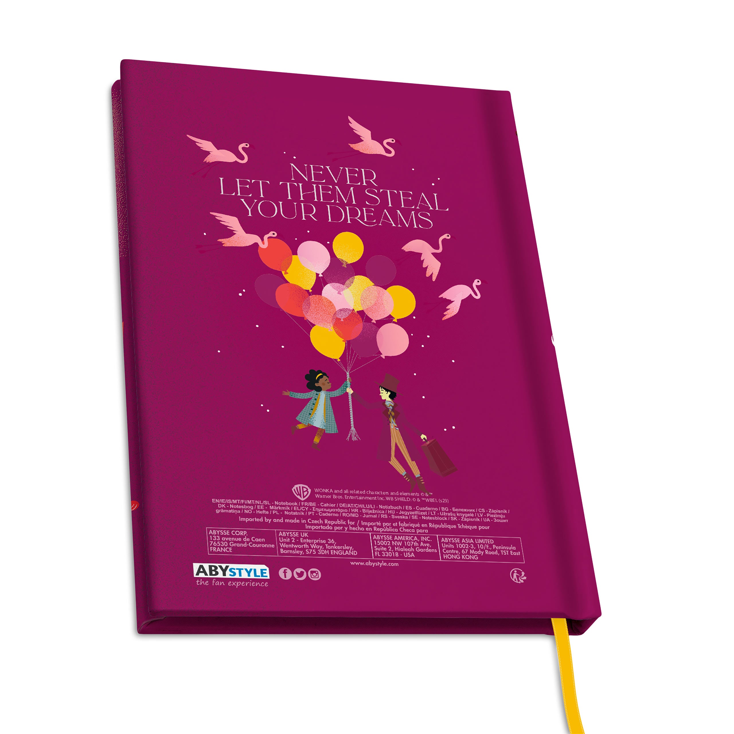 Imagen del producto Wonka Dreams - Cuaderno