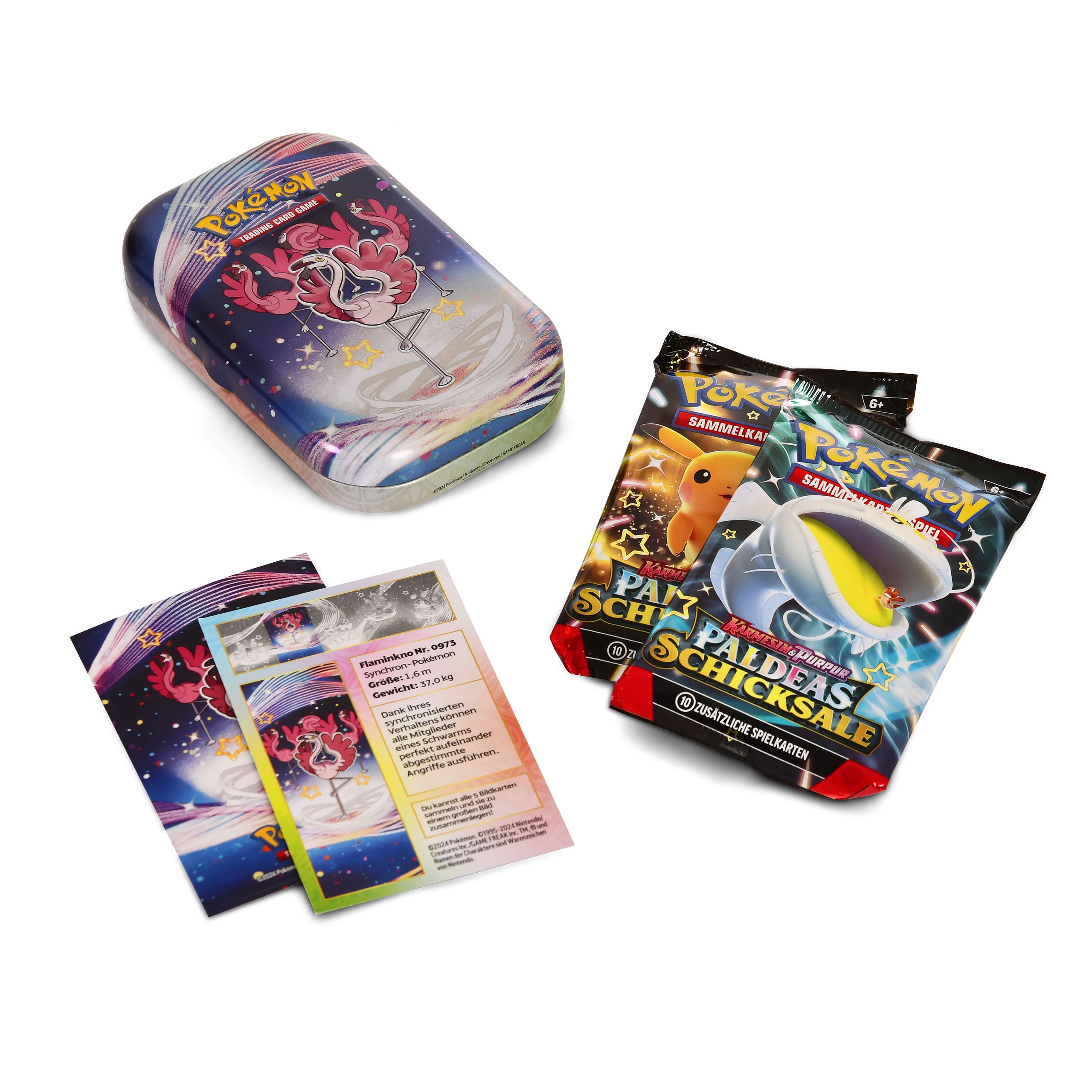 Imagen del producto Pokemon - Carmesí & Púrpura Destinos de Paldeas Caja Mini de Cartas Coleccionables