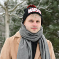 Imagen del producto Marvel - Gorro con pompón y logotipo