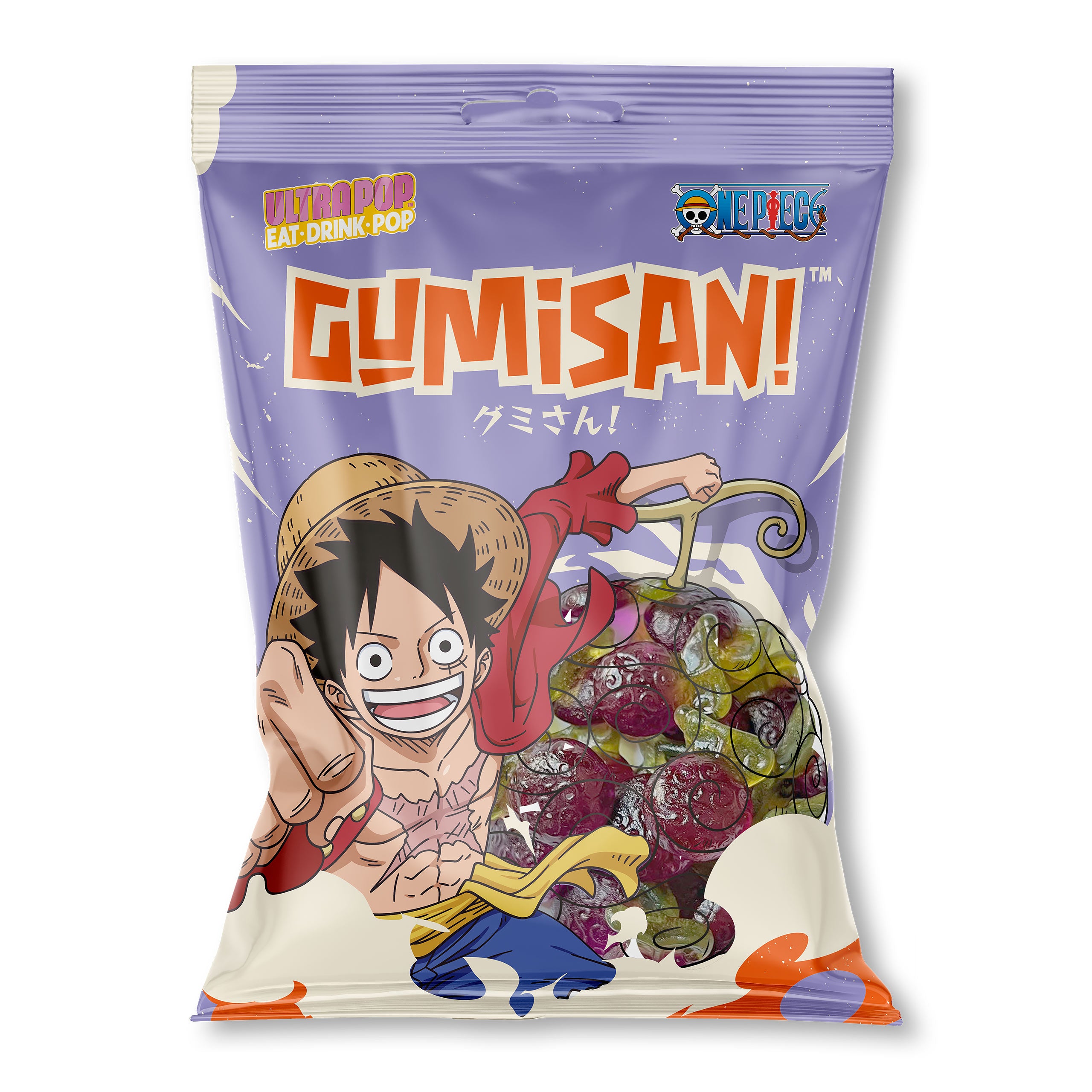 Imagen del producto One Piece - Gominolas de Frutas de Luffy
