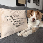 Imagen del producto Harry Potter - Cojín Carta de Hogwarts
