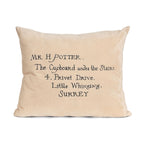 Imagen del producto Harry Potter - Cojín Carta de Hogwarts
