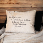 Imagen del producto Harry Potter - Cojín Carta de Hogwarts