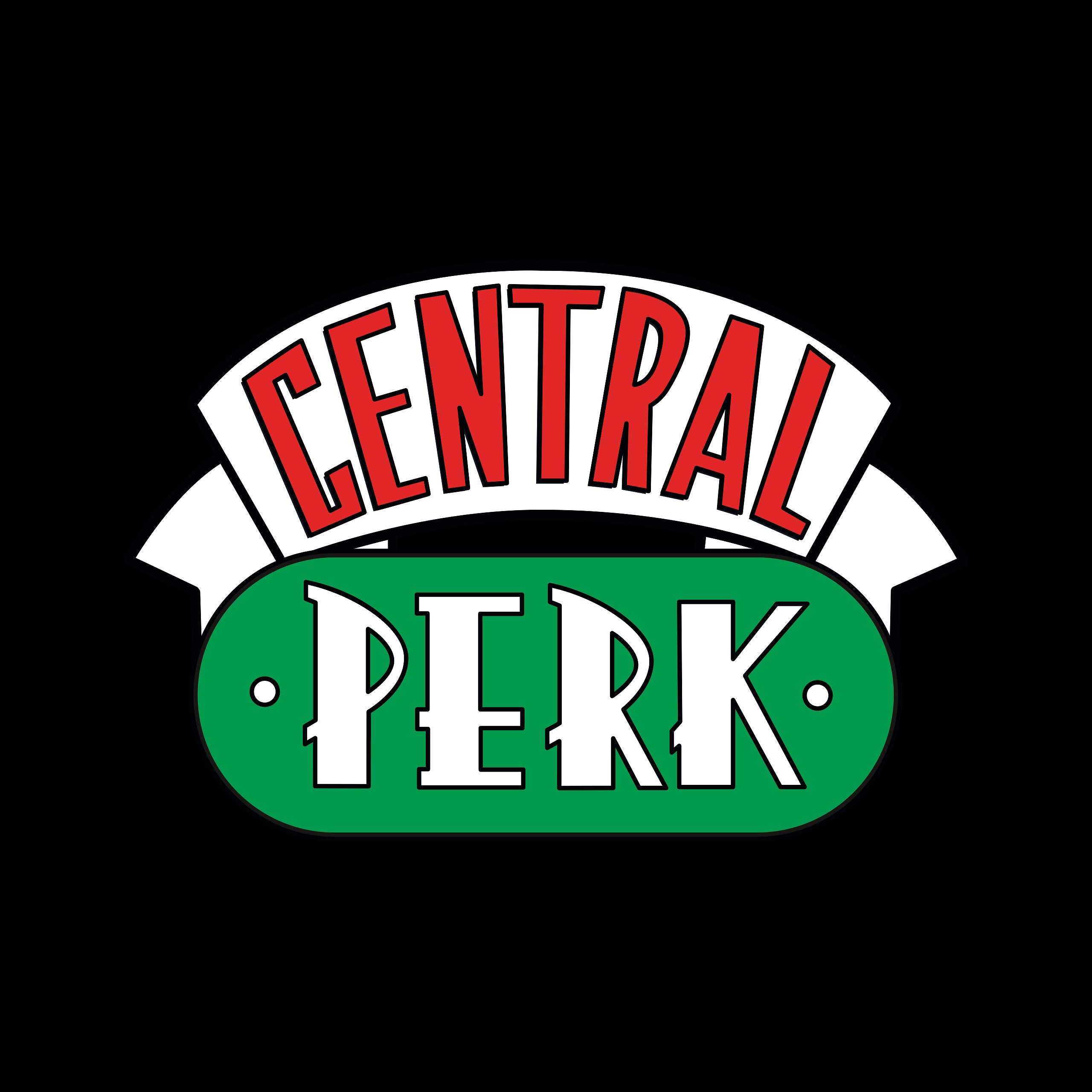 Imagen del producto Friends - Camiseta negra con logo de Central Perk