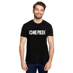 Imagen del producto One Piece - Camiseta negra con logo de la serie