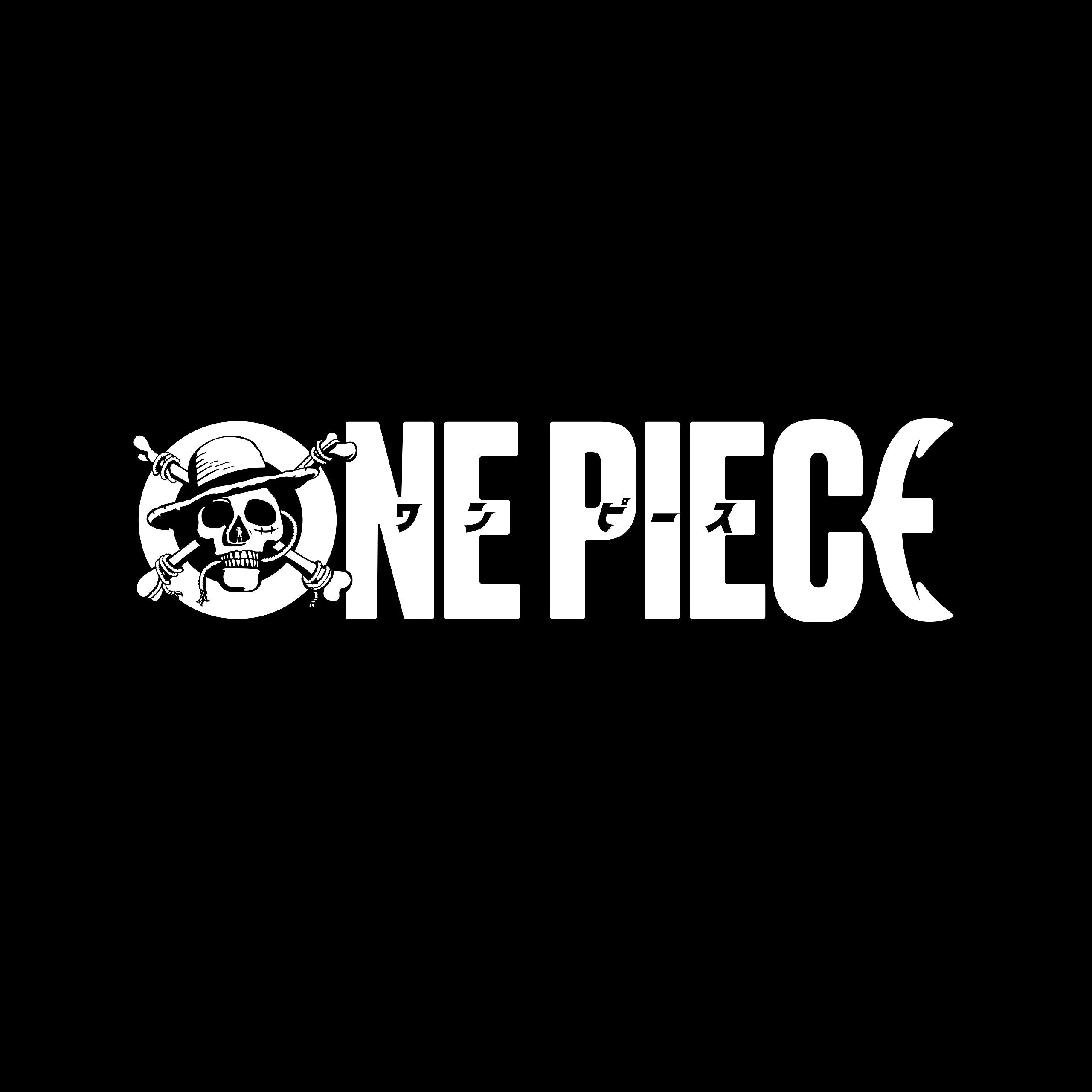 Imagen del producto One Piece - Camiseta negra con logo de la serie