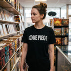 Imagen del producto One Piece - Camiseta negra con logo de la serie