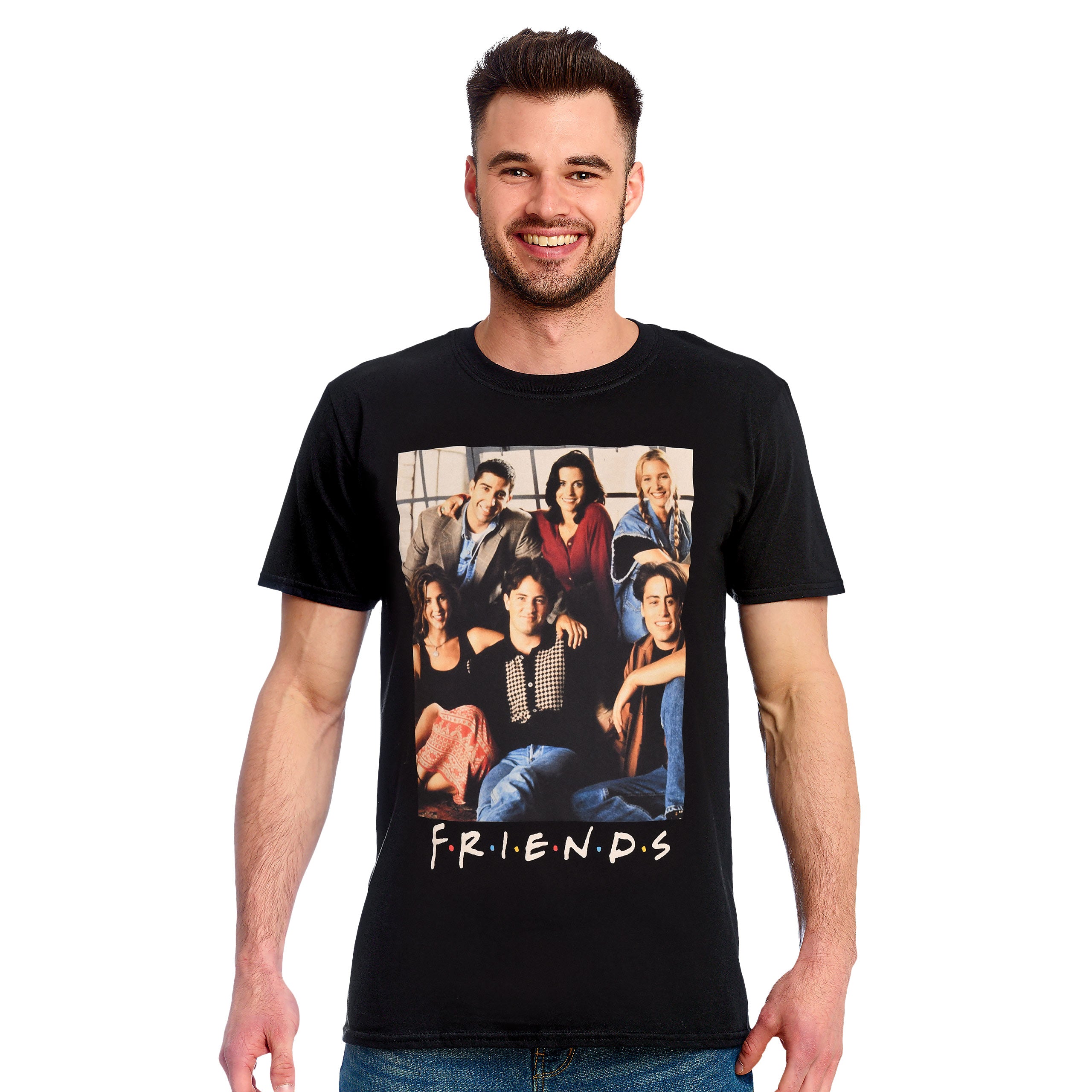 Imagen del producto Friends - Camiseta de grupo negra