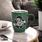 Imagen del producto Taza verde con logo de Slytherin - Harry Potter