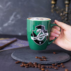 Imagen del producto Taza verde con logo de Slytherin - Harry Potter