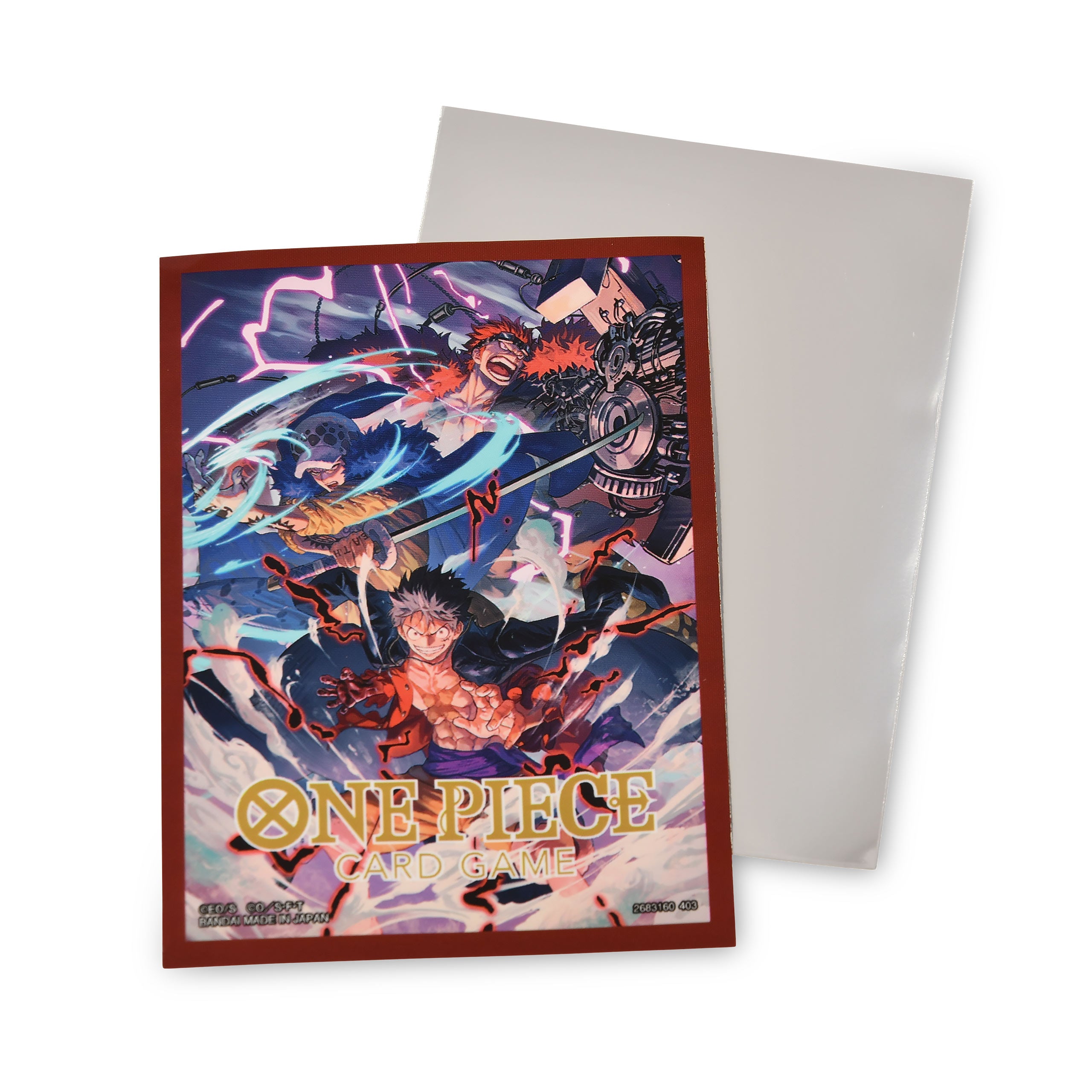 Product image One Piece Card Game - The Three Captains Official Sleeves 4 Card Sleeves
