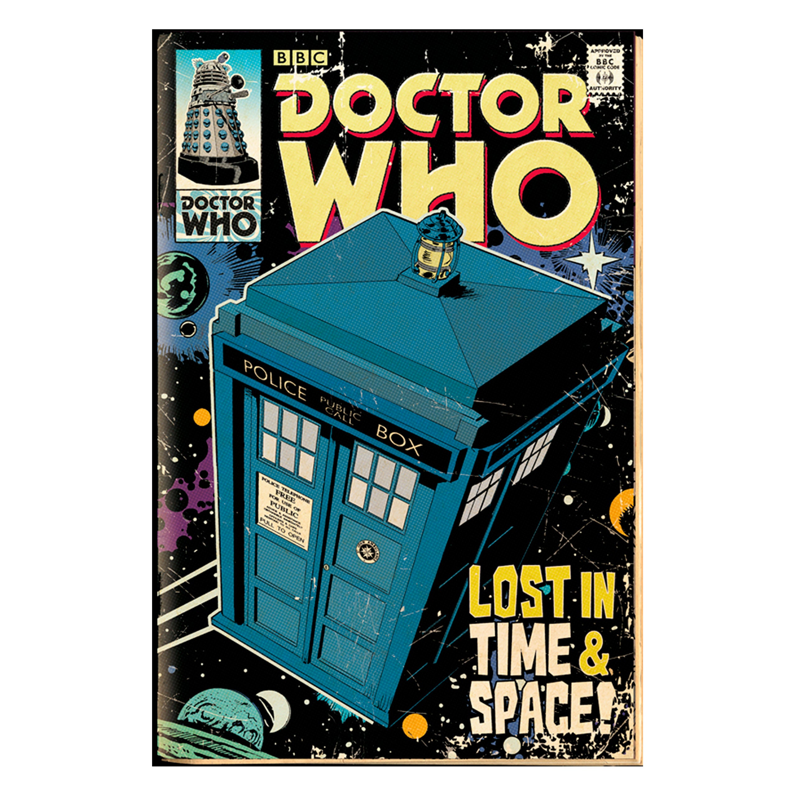 Imagen del producto Doctor Who - Tardis Comic Maxi Poster