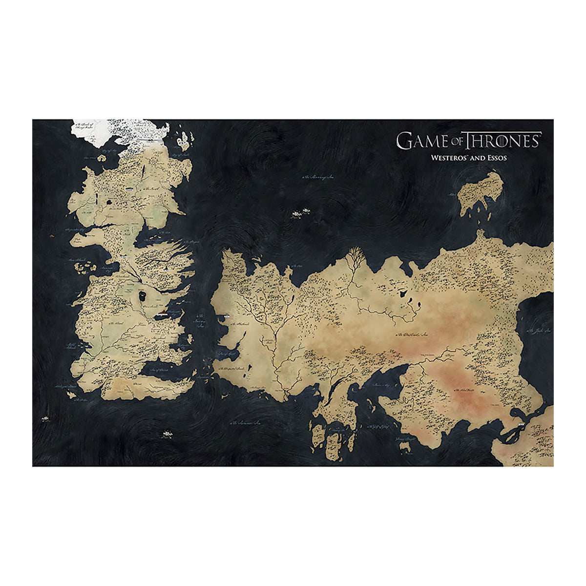 Imagen del producto Juego de Tronos - Póster Maxi del mapa de Westeros