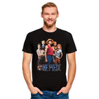 Imagen del producto Camiseta negra de la tripulación de Sombrero de Paja - One Piece