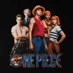 Imagen del producto Camiseta negra de la tripulación de Sombrero de Paja - One Piece