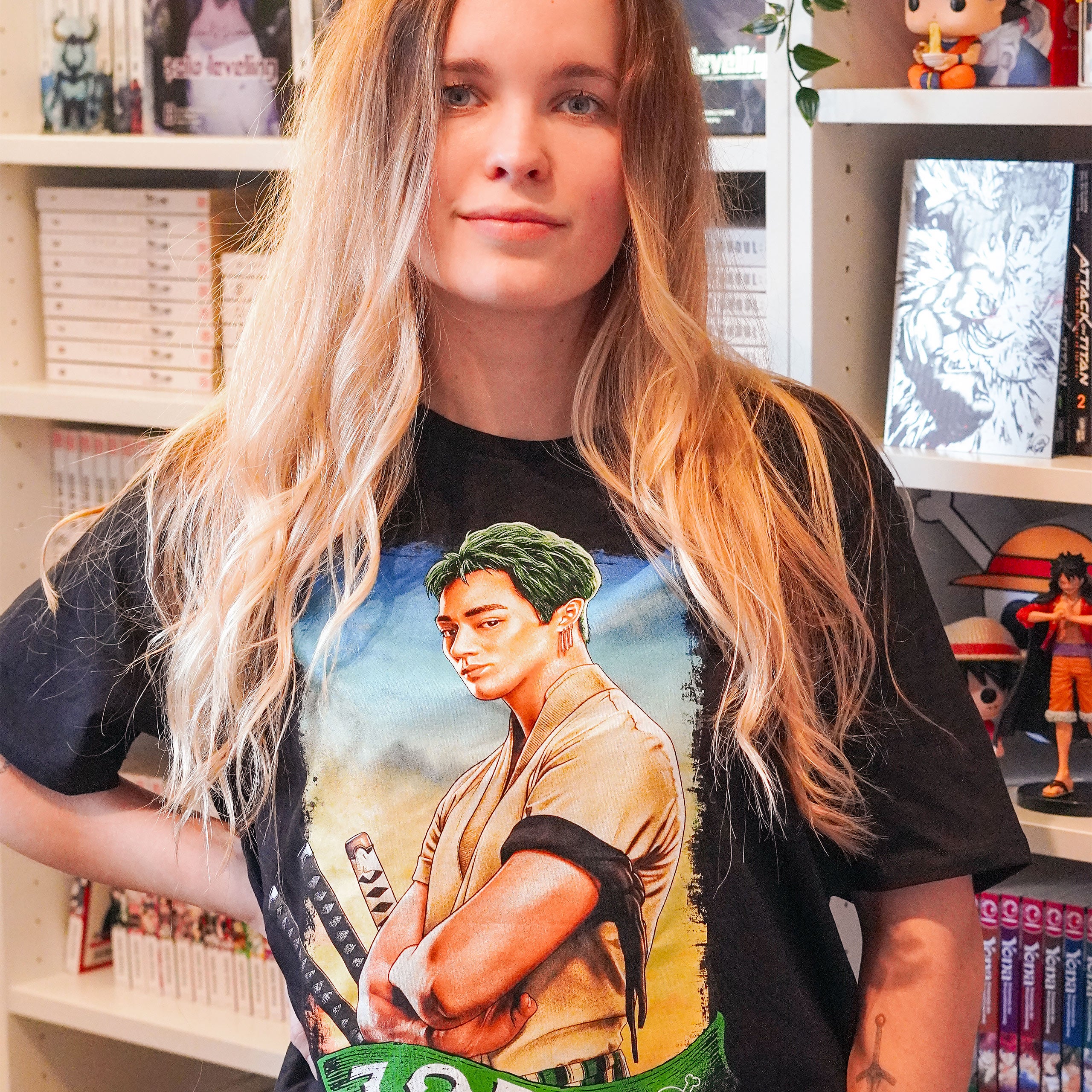 Product image Zoro T-Shirt Black - One Piece