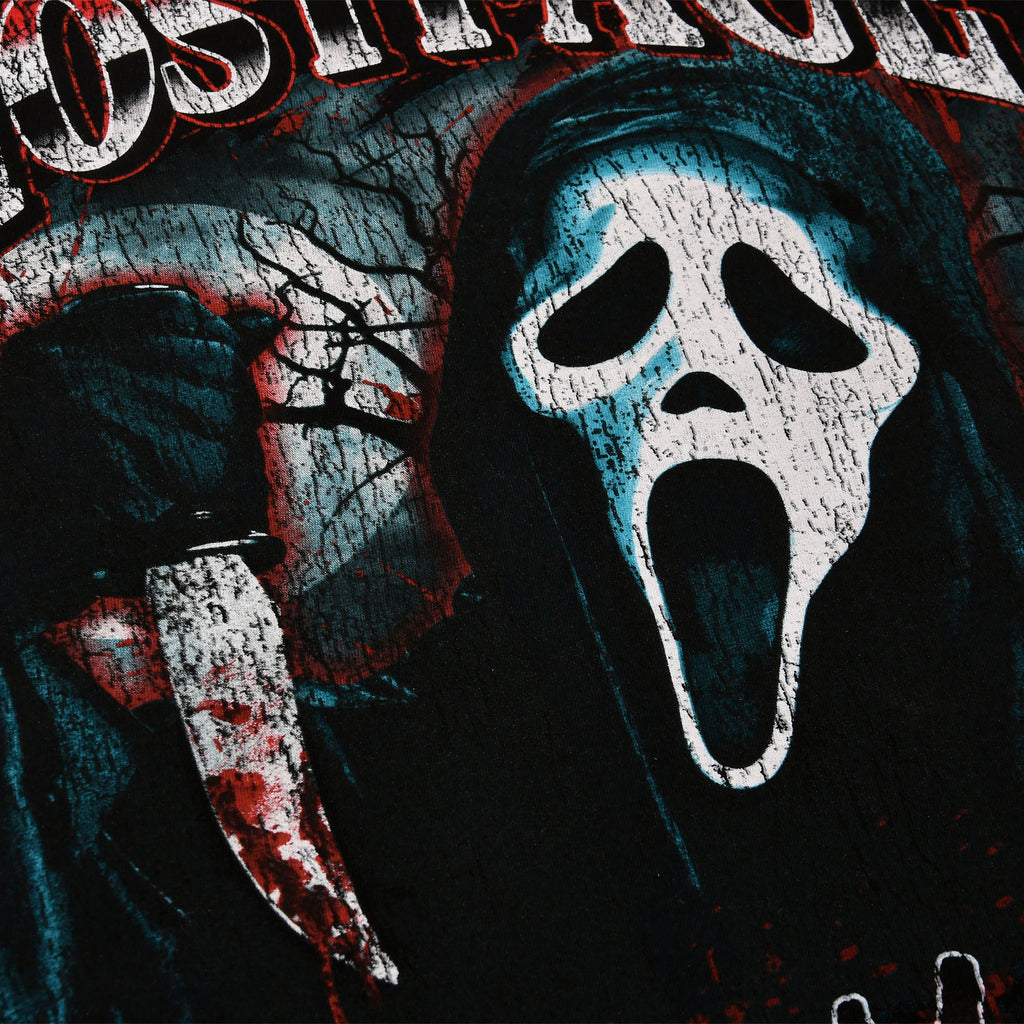 Imagen del producto Scream Ghost Face - Camiseta Slasher negra