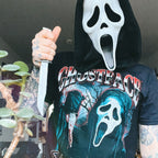 Imagen del producto Scream Ghost Face - Camiseta Slasher negra