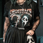 Imagen del producto Scream Ghost Face - Camiseta Slasher negra