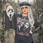 Imagen del producto Scream Ghost Face - Camiseta Slasher negra