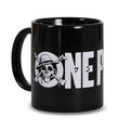 Imagen del producto Taza de logotipo de serie en blanco y negro - One Piece