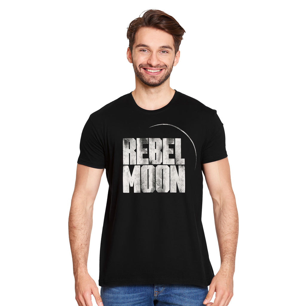Imagen del producto Rebel Moon - Camiseta con logo negra