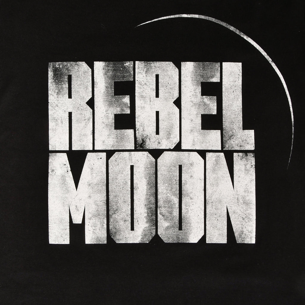 Imagen del producto Rebel Moon - Camiseta con logo negra
