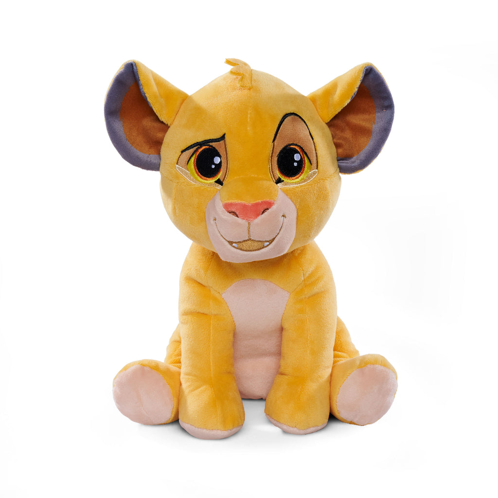Imagen del producto El Rey León - Figura de peluche de Simba sentado