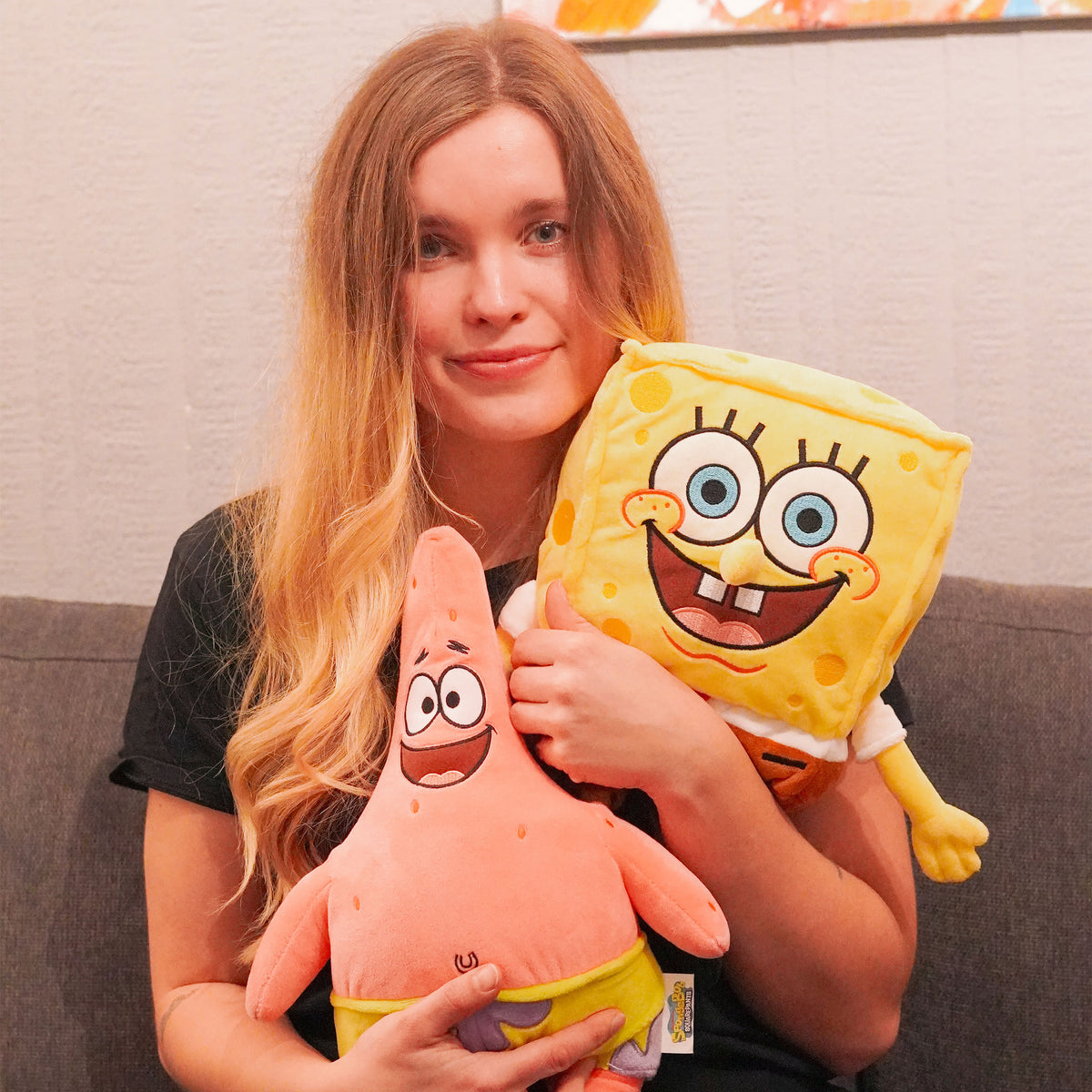 Imagen del producto SpongeBob - Figura de peluche Patrick 35 cm