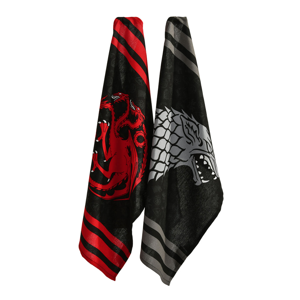 Imagen del producto Set de paños de cocina Stark y Targaryen - Juego de Tronos