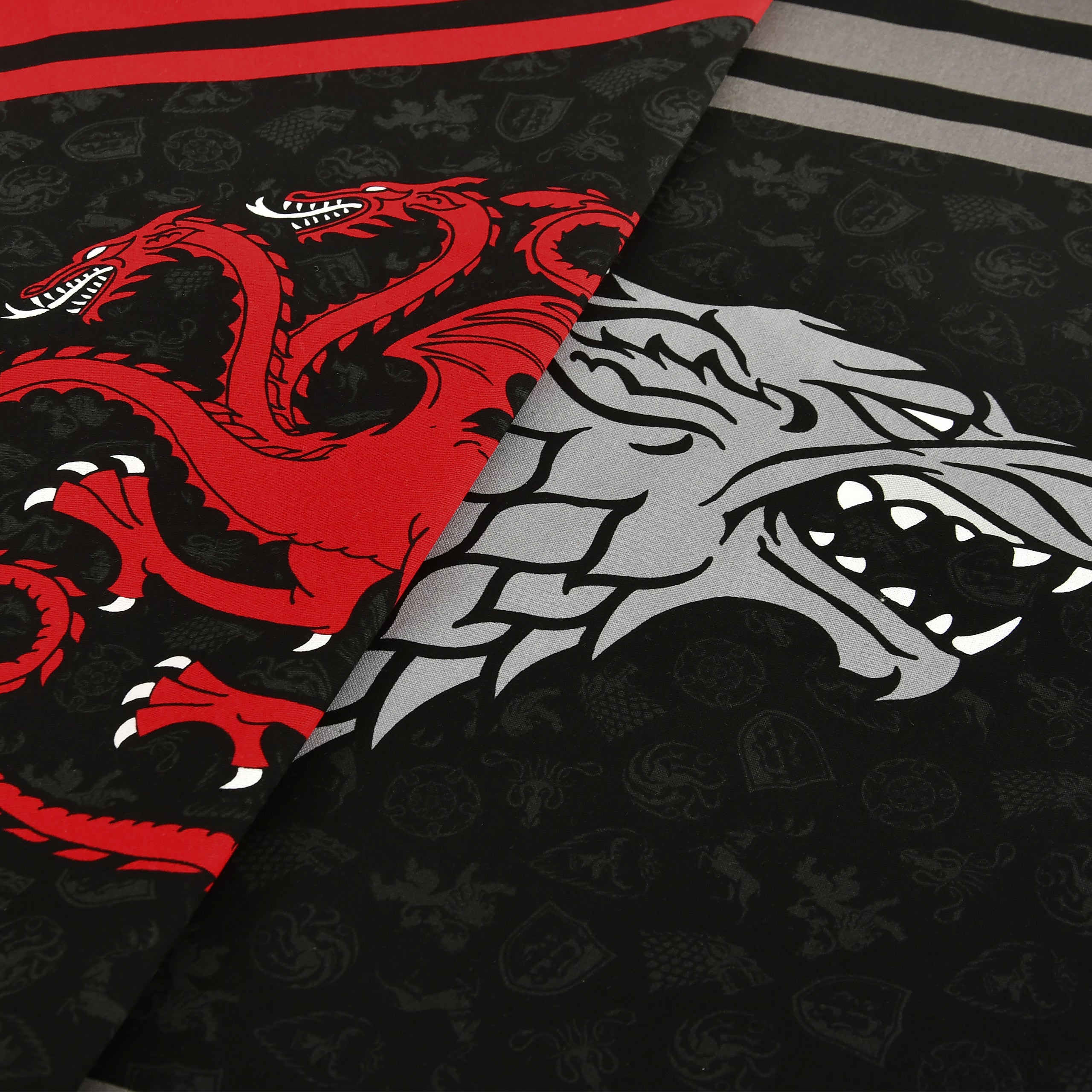 Imagen del producto Set de paños de cocina Stark y Targaryen - Juego de Tronos