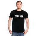 Imagen del producto Camiseta con logo para fans de Jack Reacher negra