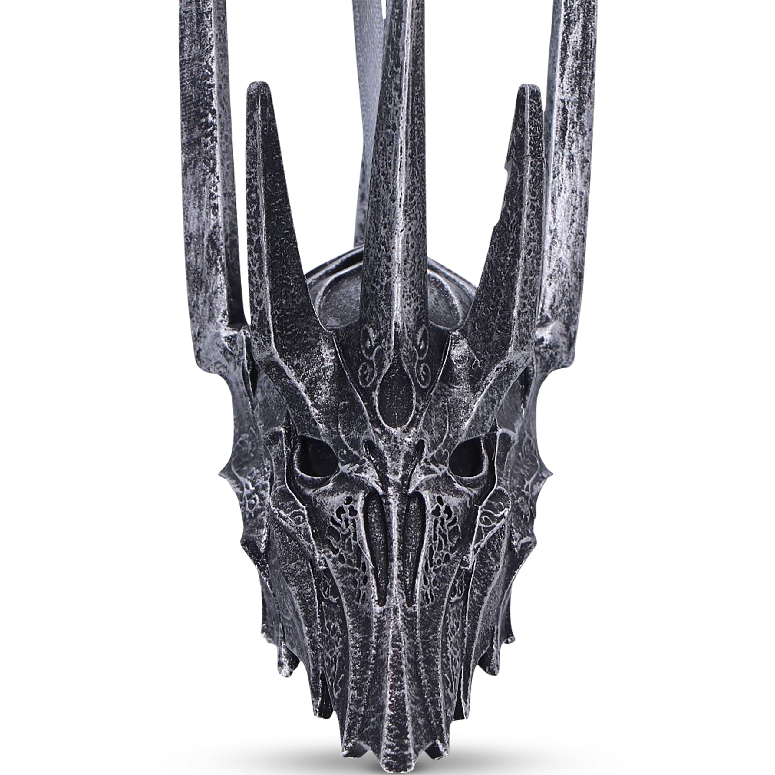 Imagen del producto Adorno de árbol de Navidad con casco de Sauron - El señor de los anillos