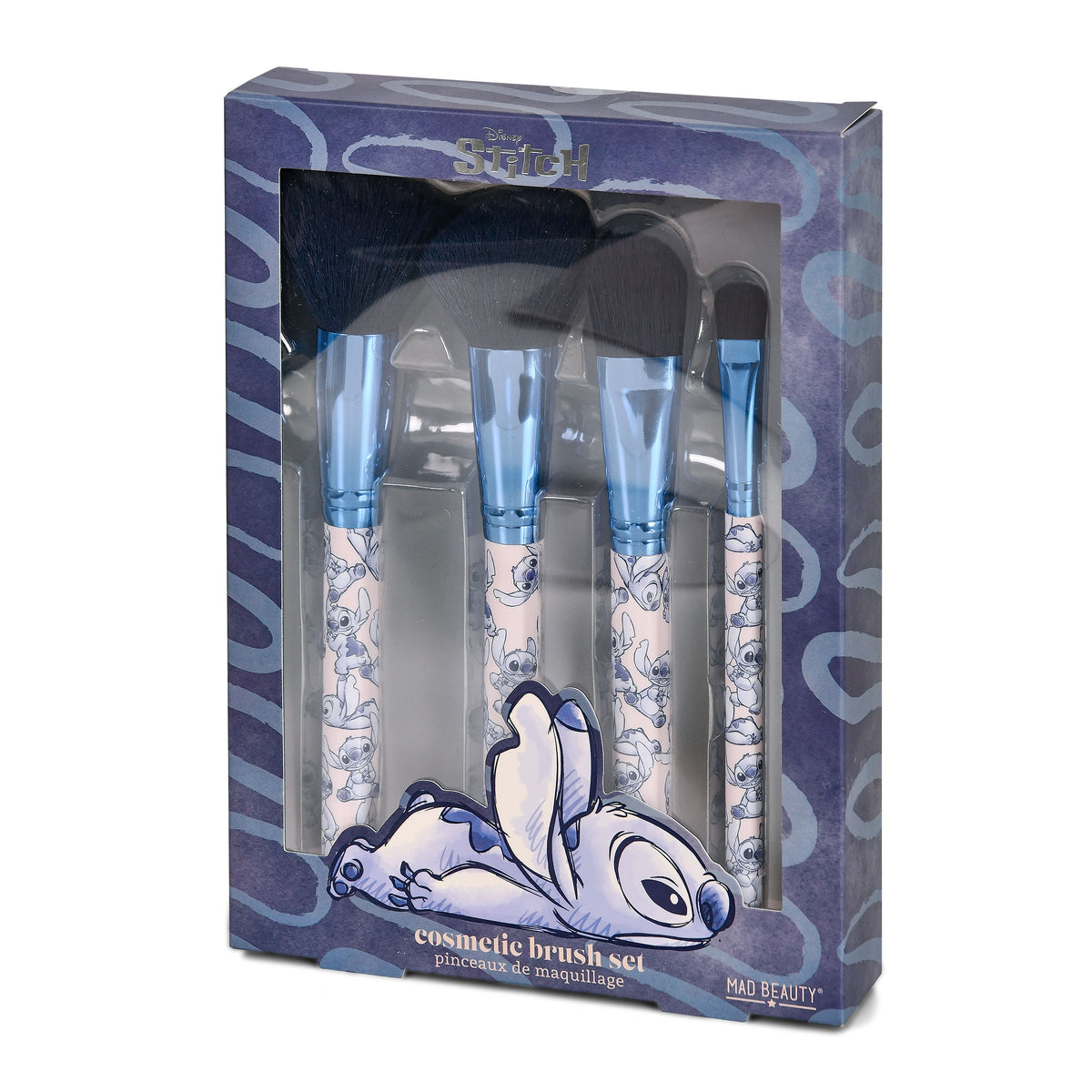 Imagen del producto Set de 4 brochas de maquillaje Stitch - Lilo & Stitch