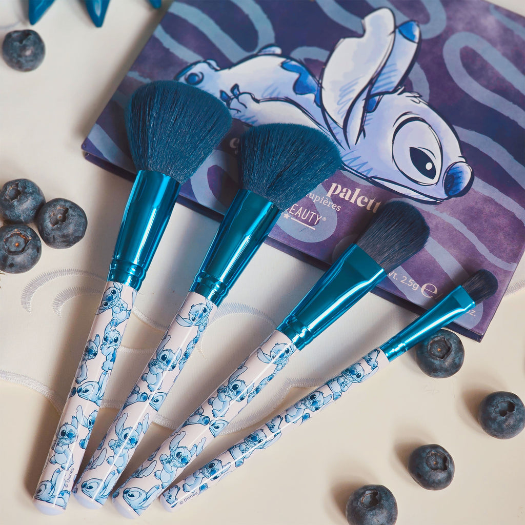 Imagen del producto Set de 4 brochas de maquillaje Stitch - Lilo & Stitch