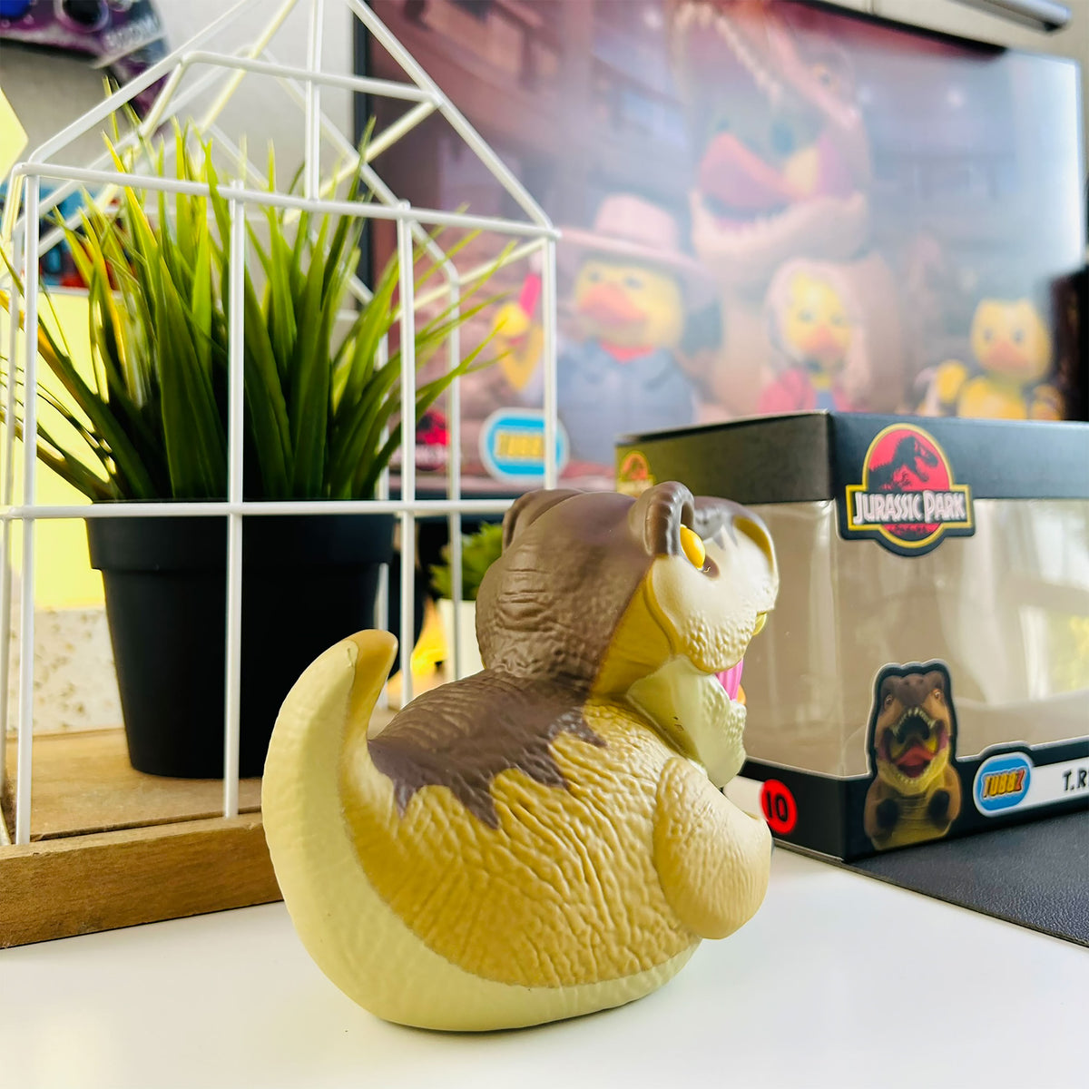 Imagen del producto Jurassic Park - T-Rex TUBBZ pato decorativo