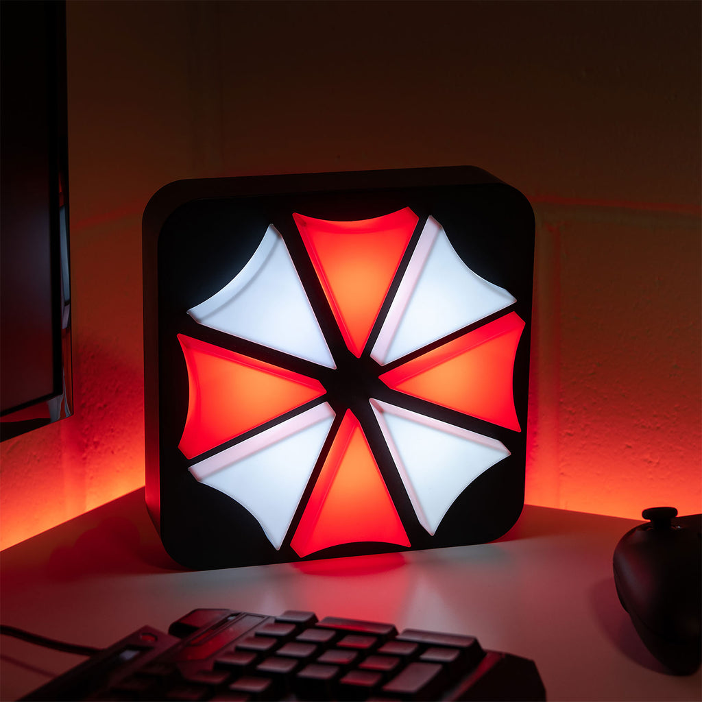 Imagen del producto Resident Evil - Lámpara con el logo de la Corporación Umbrella