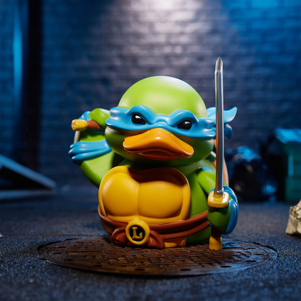 Imagen del producto Teenage Mutant Ninja Turtles - Leonardo TUBBZ Pato de decoración