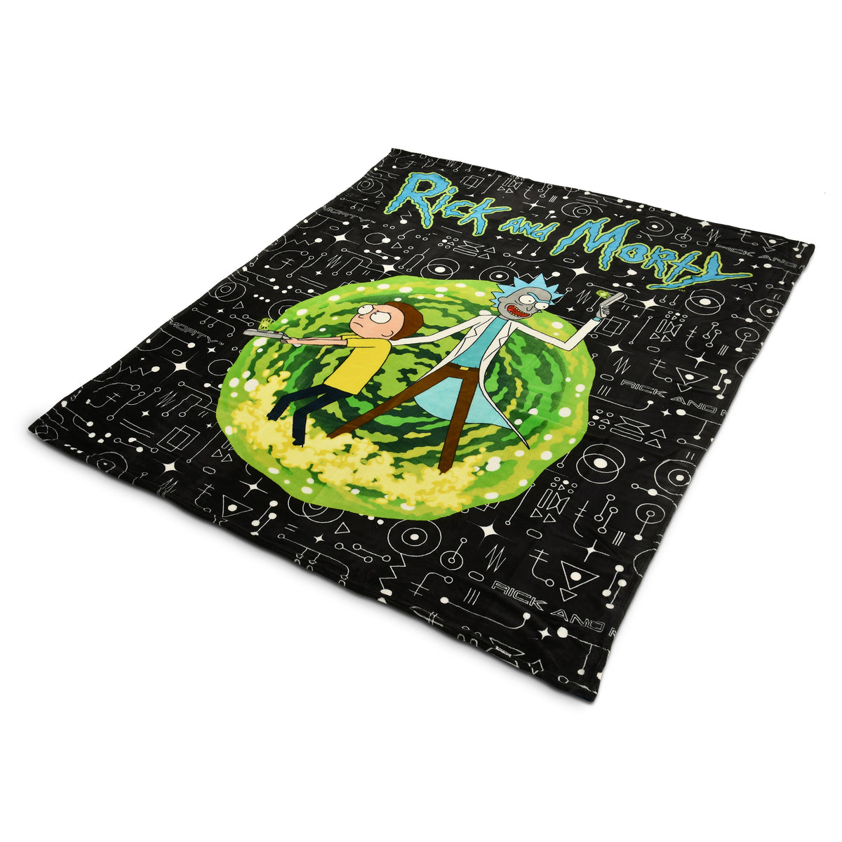 Imagen del producto Rick and Morty - Manta Polar Portal